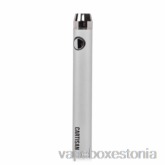 Vape Box Estonia Cartisan Button Vv 900 Dual Charge 510 Aku [mikro] Hõbedane